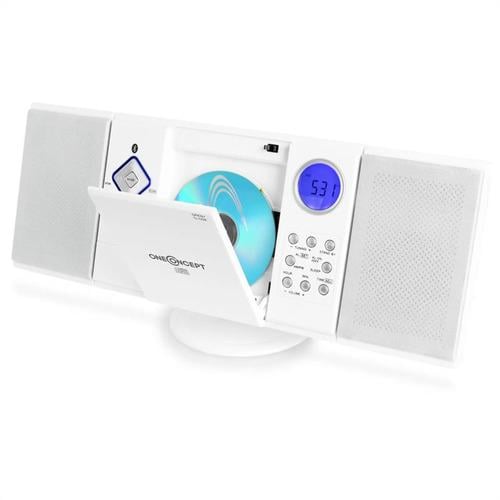 Стереосистема OneConcept V-12 BT Bluetooth FM USB SD Белый - фото 6