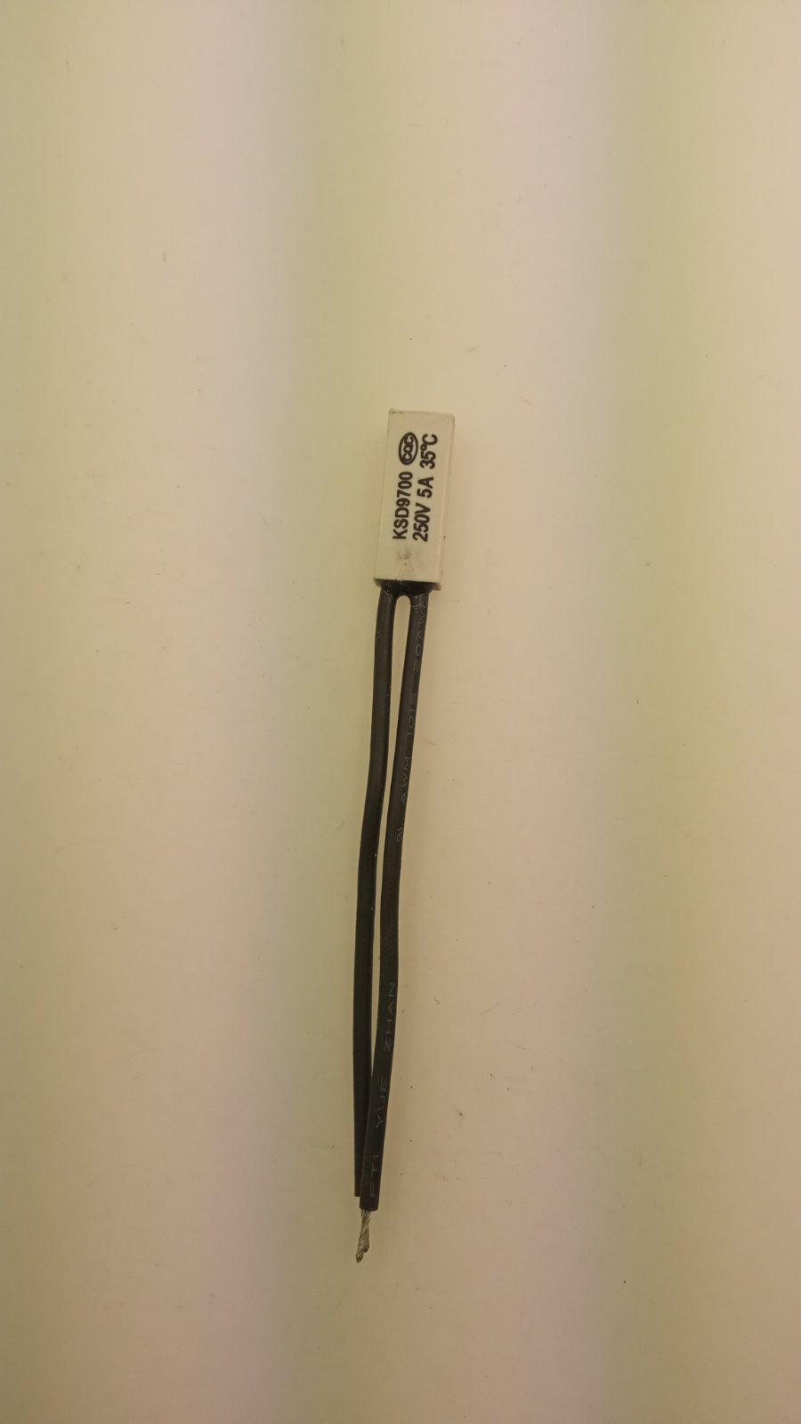 Термостат 35 °C 5A/250V відкритий (10271)