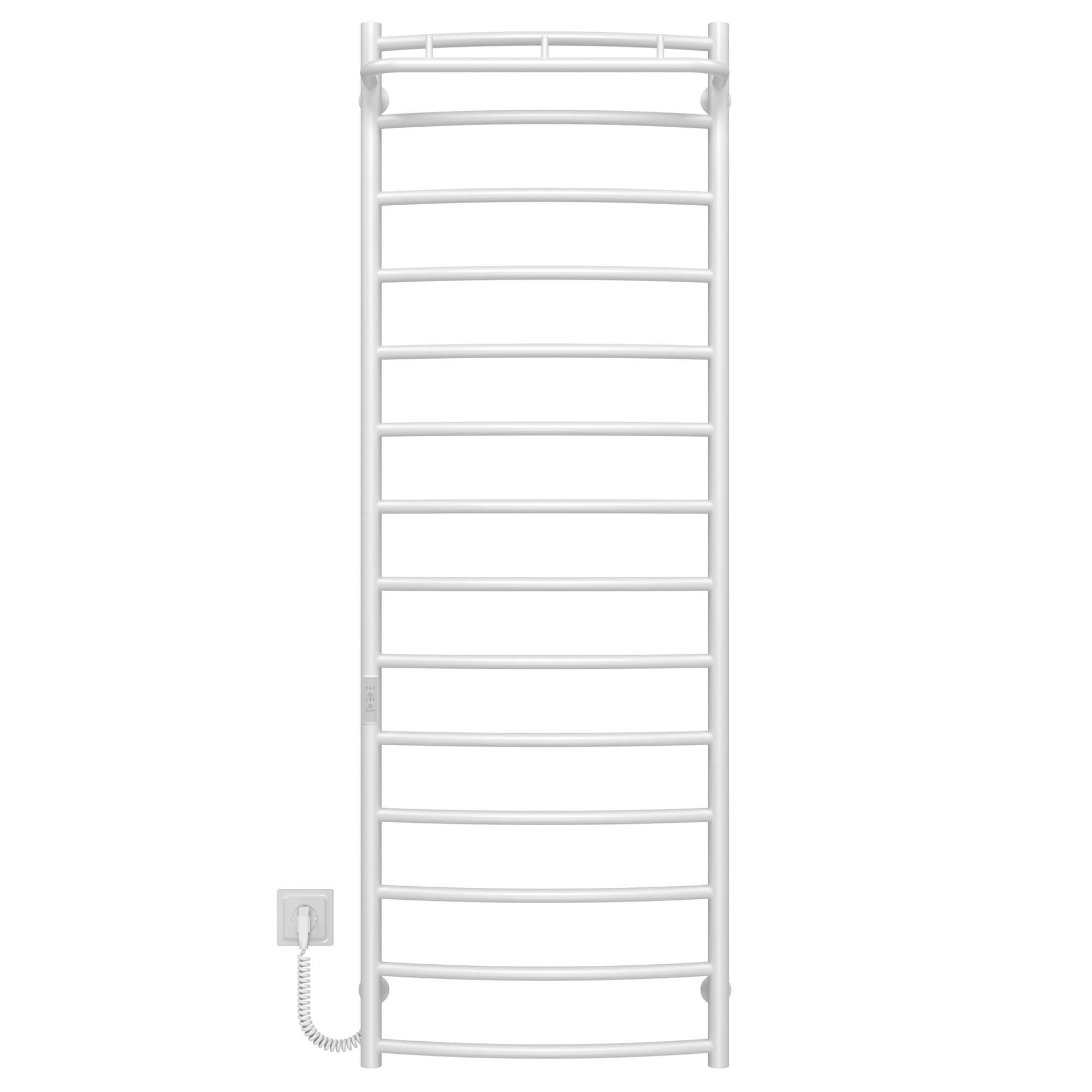 Полотенцесушитель электрический Deffi Классик N П14 WD03 левое подключение нержавеющая сталь 500х1500 см Белый (C.KN.150.50.14.EWL3)