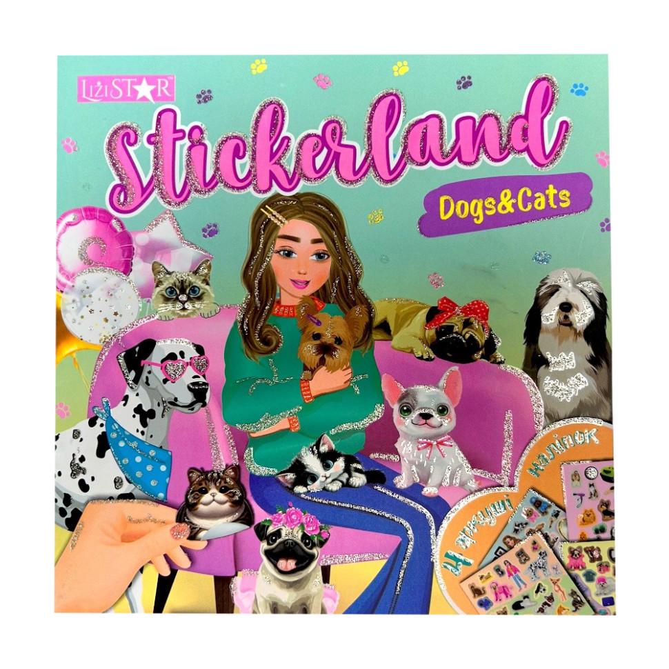 Детская книга с наклейками Апельсин "Dogs & Cats" (BK-203-D-739) Детская книга с наклейками Апельсин "Dogs & Cats" (BK-203-D-739)