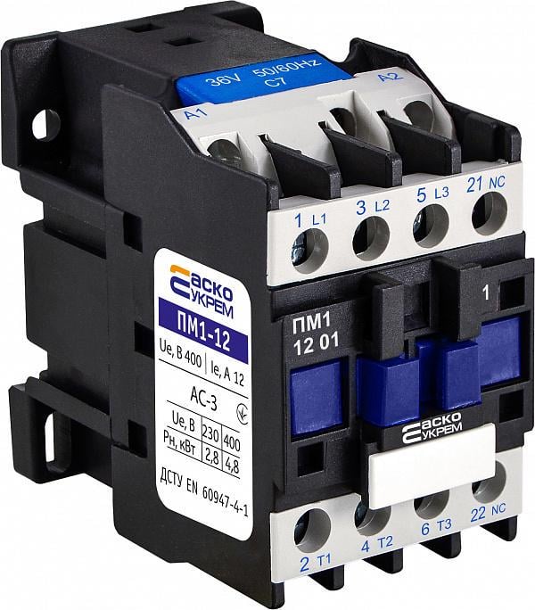 Пускатель магнитный АСКО ПМ 1-12-01 C7 36B LC1-D1201 (A0040010099)
