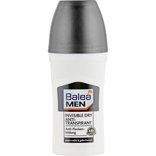 Дезодорант мужской шариковый  Balea Men Invisible Dry anti-transpirant 50 мл