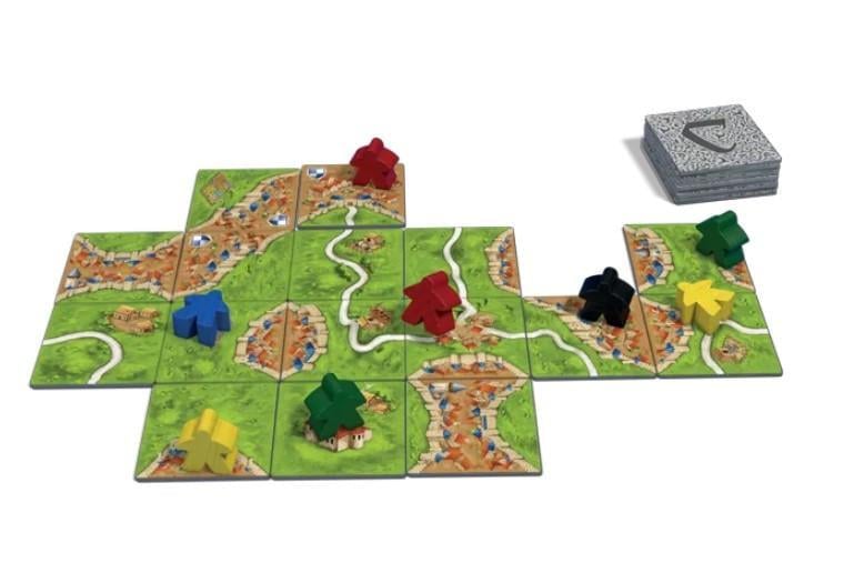 Настольная игра Каркасон с дополнениями Река и Аббат (fel72310) - фото 4