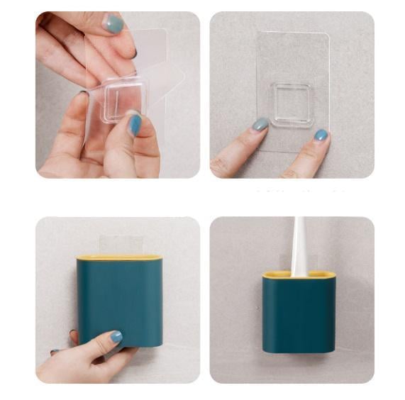 Йоржик для унітаза з підставкою 14910 9,5х40 см Зелений (4998069) - фото 6