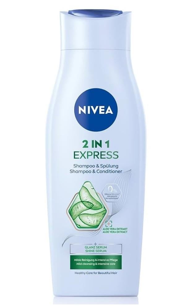 Шампунь+кондиционер для волос Nivea 2в1 Express 400 мл