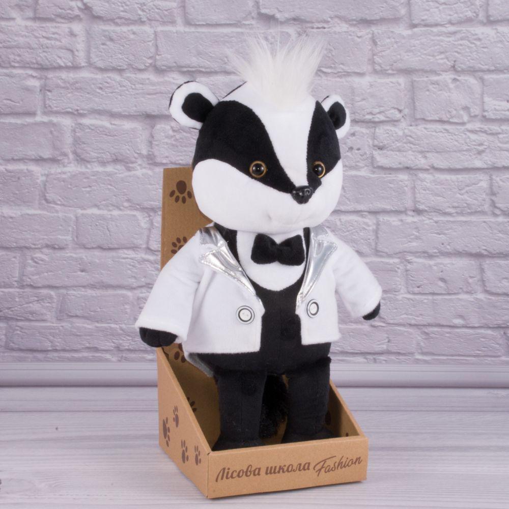 Мягкая игрушка Копица Барсук Бася 30 см (00173-5)