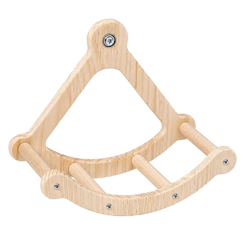 Игрушка для попугаев Lesko N103009 Качели-балансир деревянный (3043828760)