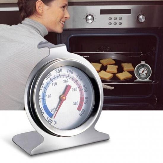 Термометр біметалічний для духовки від +50 - +300 ° Silver (123226) - фото 2 Термометр біметалічний для духовки від +50 - +300 ° Silver (123226) - фото 2