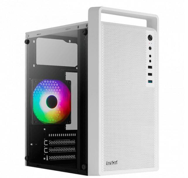 Корпус AeroCool CS-109 RGB White (463138)