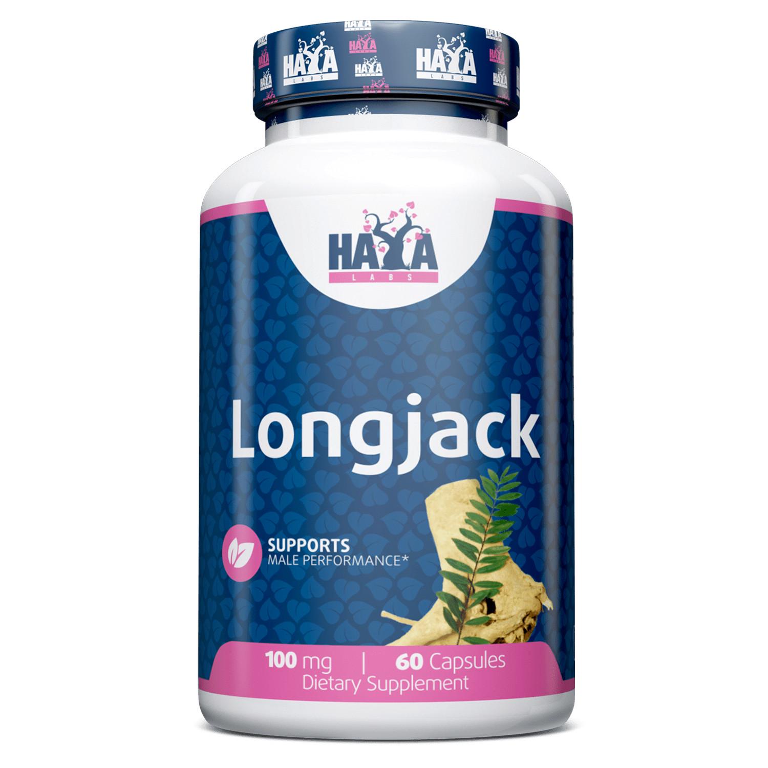 Бустер тестостерона Haya Labs LongJack 100:1 100 mg 60 капс. (00000037681)