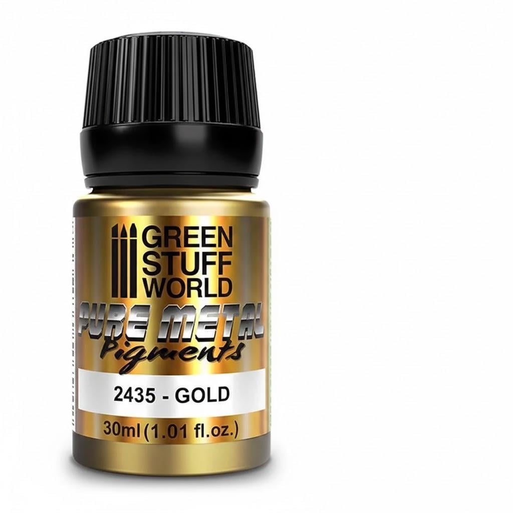 Краска сухая акриловая GOLD pigments 30 мл Золотой (2355761985)