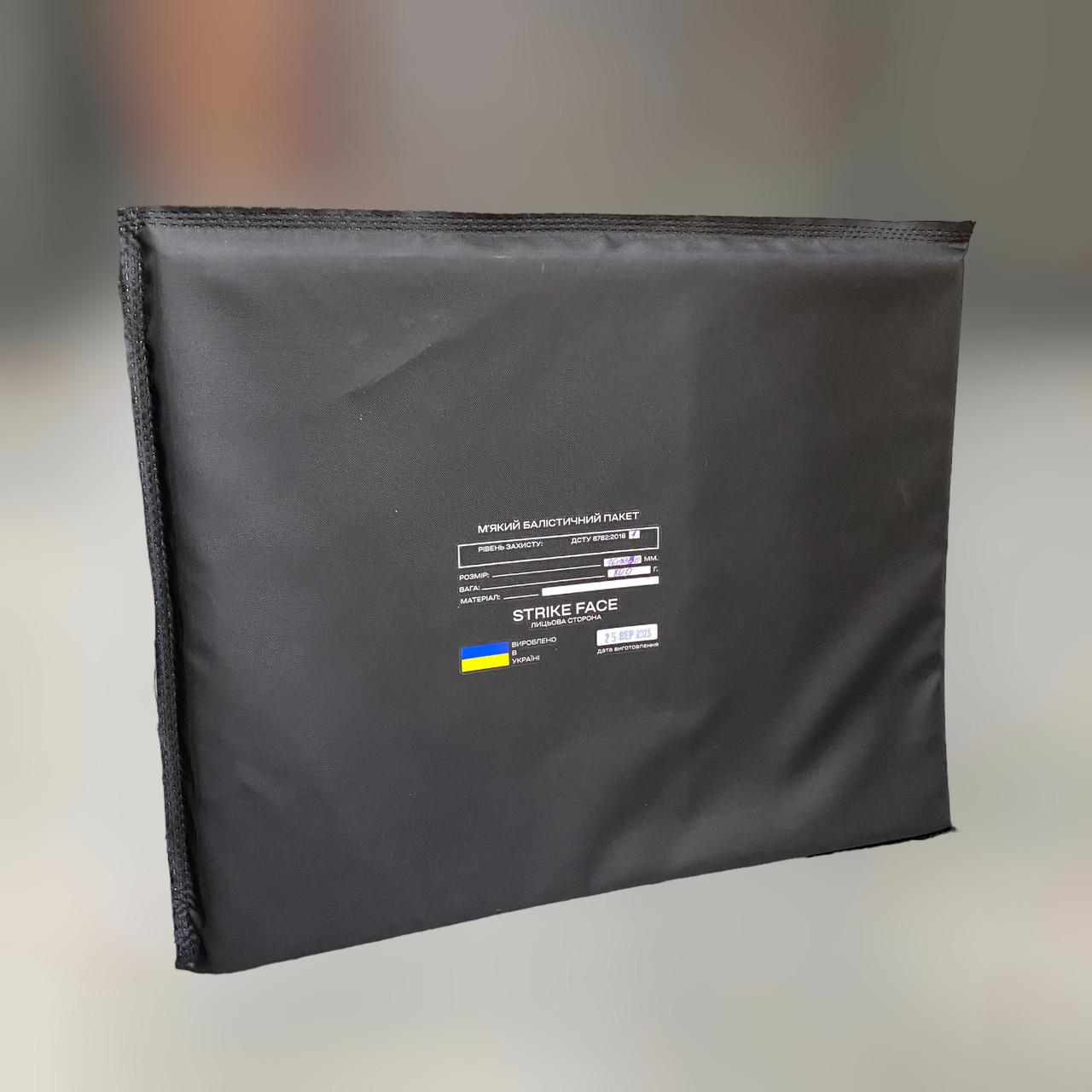 Каремат одинарный с мягким баллистическим пакетом I класса WinTac Cordura 1000D 350х300х20 мм Пиксель (247422-244579) - фото 7