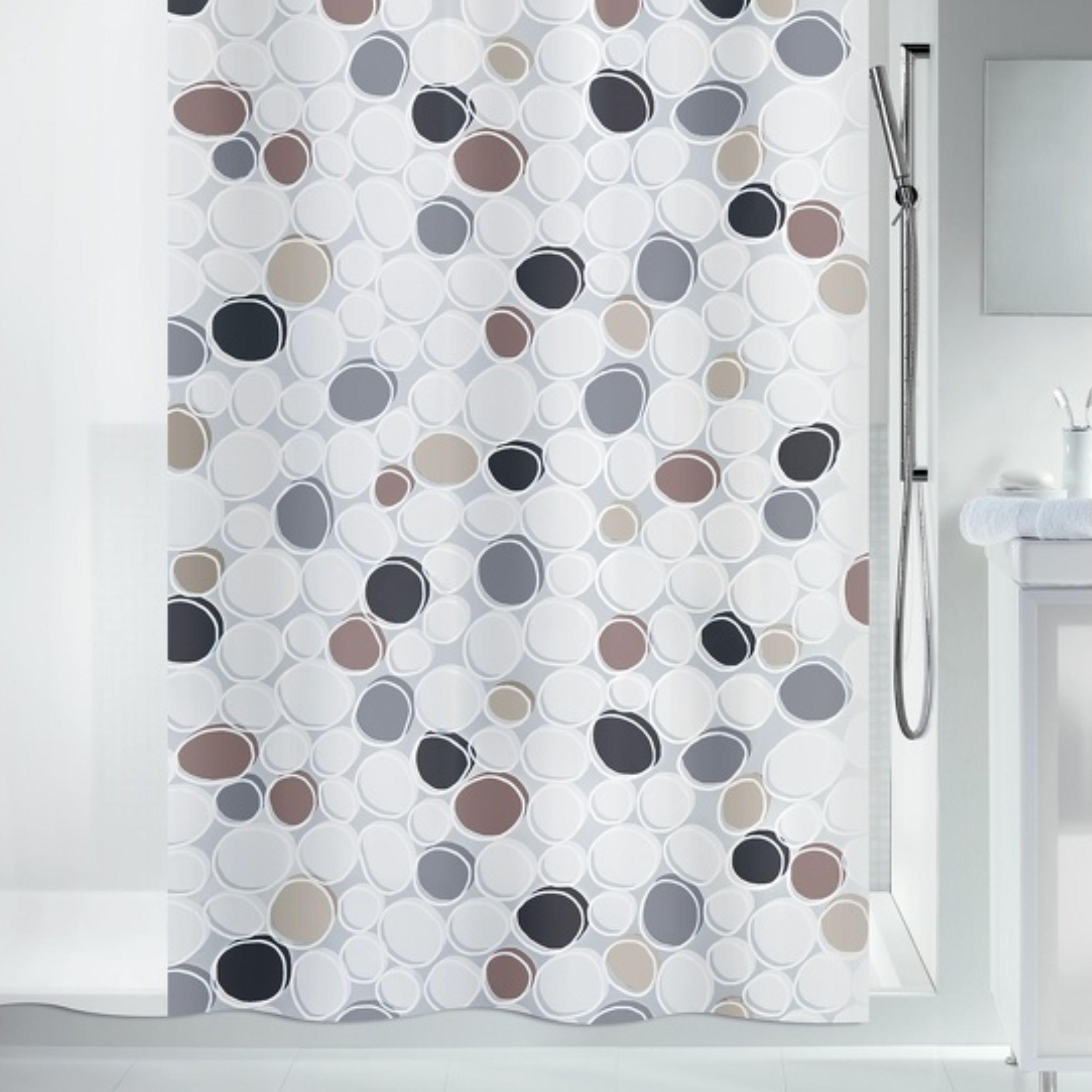 Шторка для ванной комнаты Spirella 10.14429 Dido 180x200 см Grey/Brown