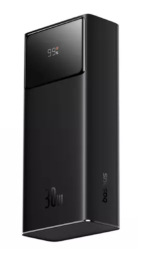 Повербанк Power bank Baseus Star-Lord Digital Power Delivery 30000 мАч 30 Вт Чорний(P10022905113-00)