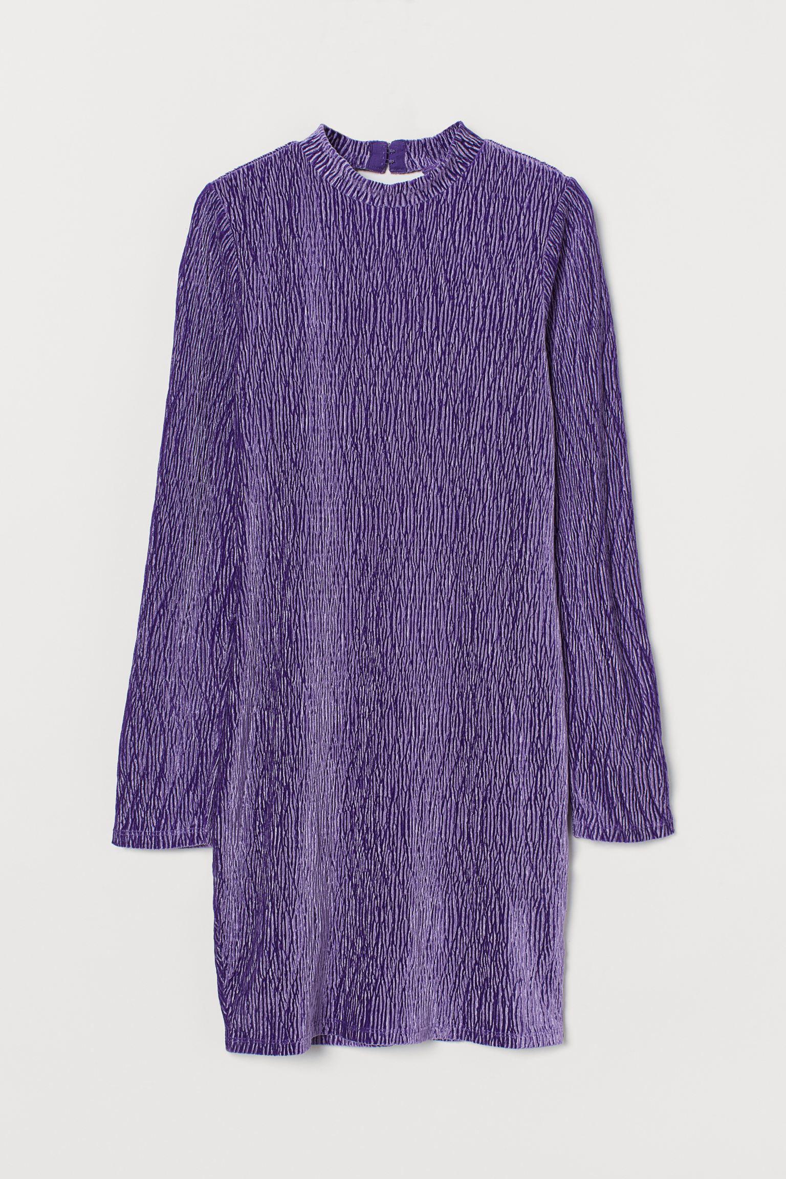 Платье велюр S Фиолетовый (9025092bar) Платье велюр S Фиолетовый (9025092bar)