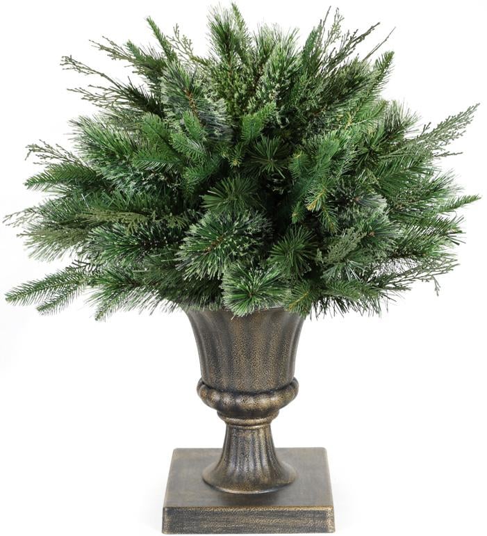 Новогодний декор из искусственной хвои в вазоне 50 см 200 веток (BD-840-121)