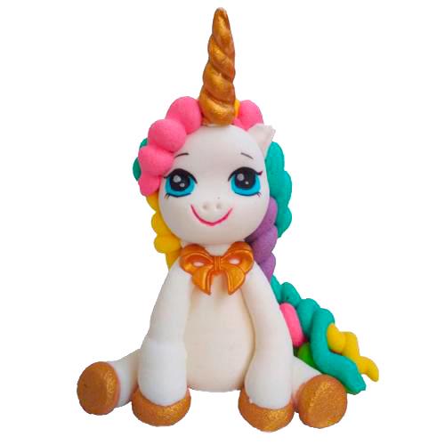 Цукрова прикраса фігурки для торта Єдиноріг преміум