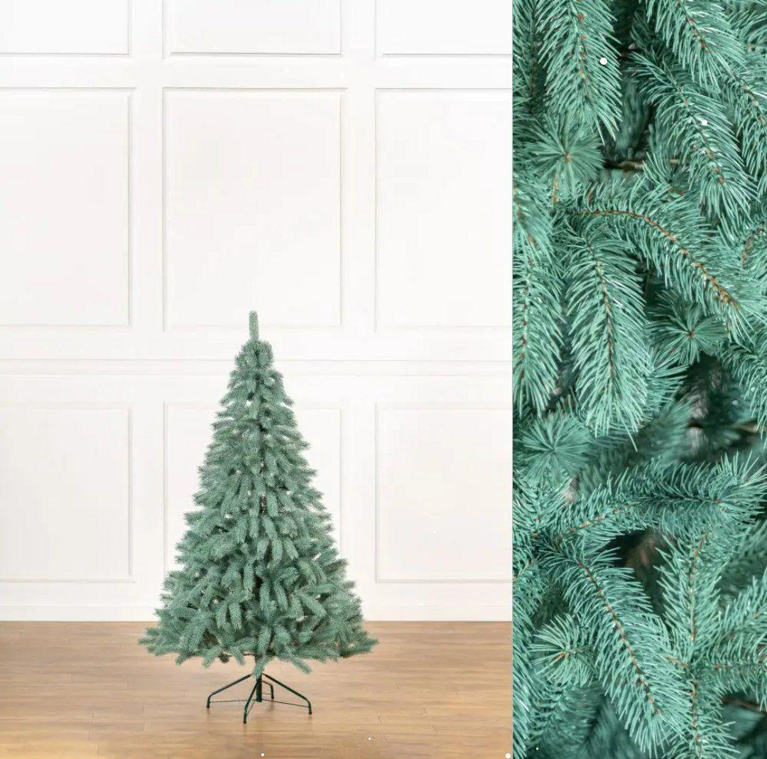 Штучна ялинка Буковельська лита з металевою підставкою 1,8 м Блакитний (76546353) - фото 8 Штучна ялинка Буковельська лита з металевою підставкою 1,8 м Блакитний (76546353) - фото 8