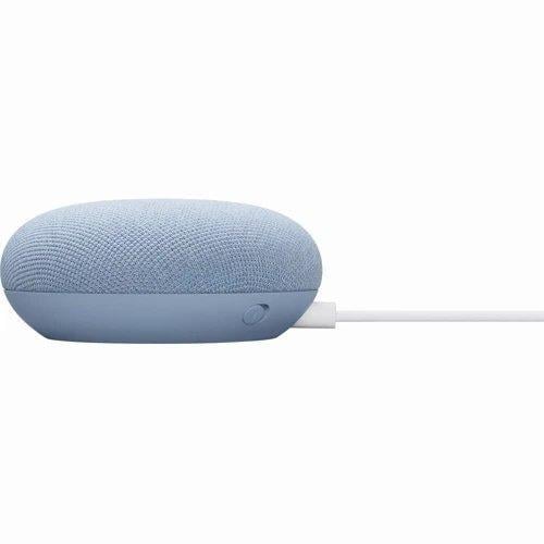 Розумна колонка Google Nest Mini 2nd Gen Como Blue (GA01140) - фото 4 Розумна колонка Google Nest Mini 2nd Gen Como Blue (GA01140) - фото 4