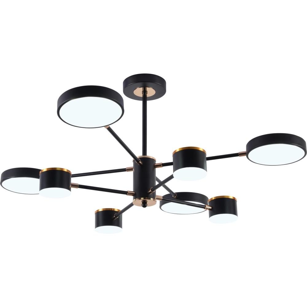 Люстра світлодіодна акрилова Sirius B X13288/8 BK+FGD (27471989)