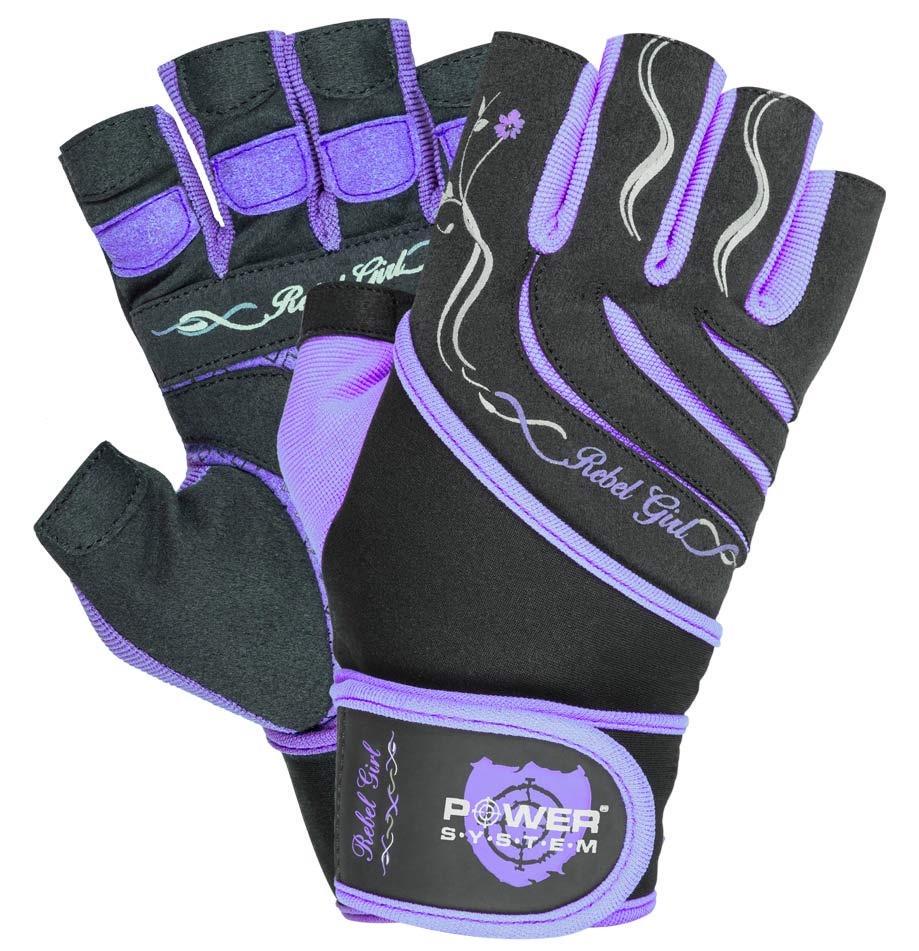 Рукавички для фітнесу жіночі Power System PS-2720 Rebel Girl XS Purple (3070020823) Рукавички для фітнесу жіночі Power System PS-2720 Rebel Girl XS Purple (3070020823)
