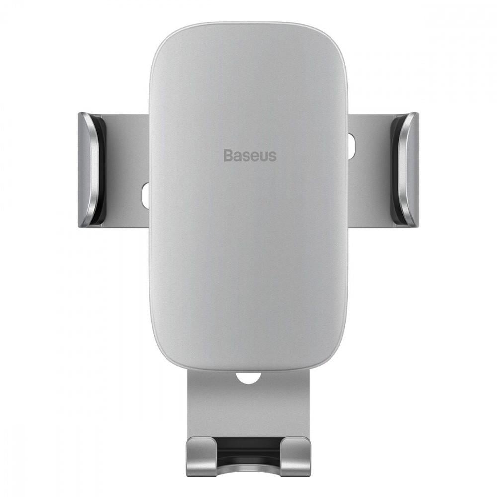 Автодержатель BASEUS Metal Age 2 Gravity Air Outlet Car Mount Silver