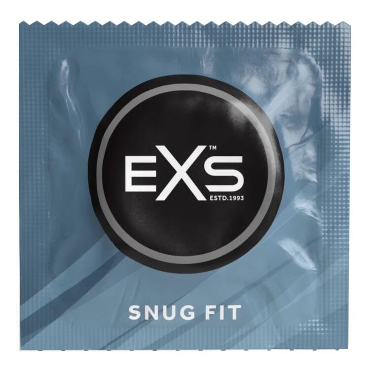 Презервативи EXS Snug FIT щільно прилягаючі латексні 49 мм 5 шт. (EXS0776)