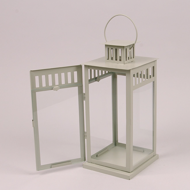 Подсвечник-фонарь металлический CL-1282 (45420) - фото 2 Подсвечник-фонарь металлический CL-1282 (45420) - фото 2