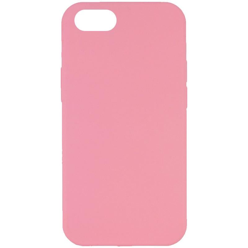 Протиударний Чохол Silicone Case Full Protective (AA) NO LOGO для Apple iPhone SE (2020) Рожевий/Light Pink