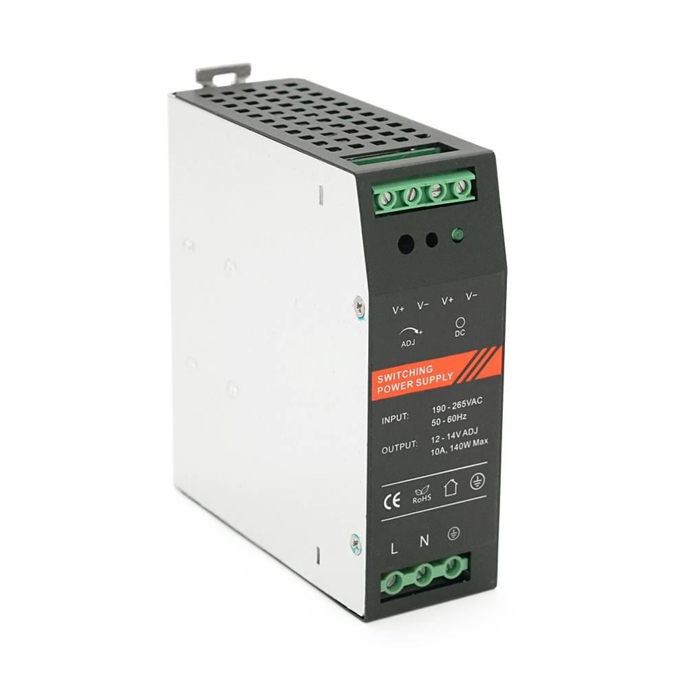 Блок живлення EuroPower EP-PS-12120DIN 12V/10A 120W на DIN-рейку метал 43х124х113 мм (26431)
