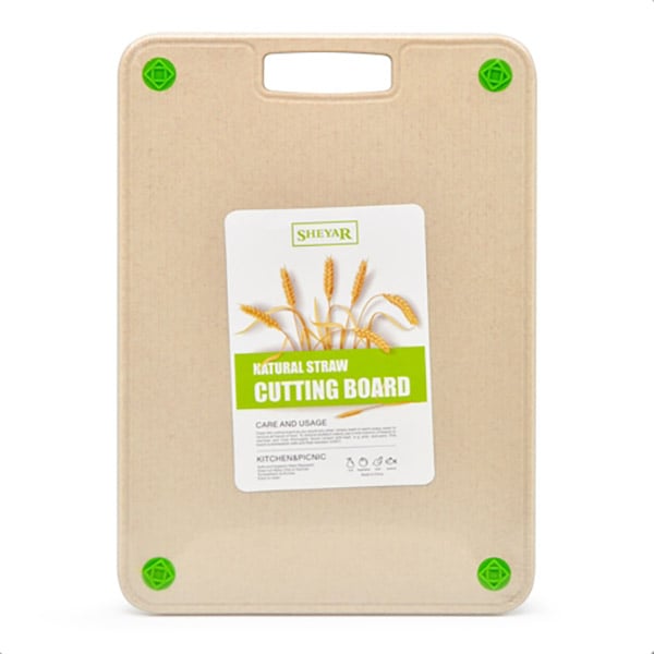 Доска разделочная из пшеничной шелухи Stenson Эко 25х35 см (R29054)