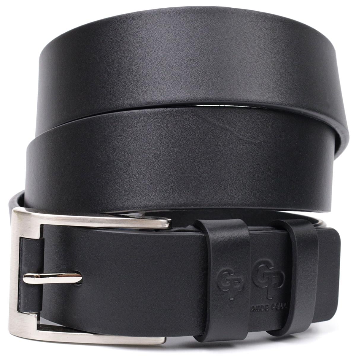 Ремень Grande Pelle Belt 11687 из натуральной кожи Черный