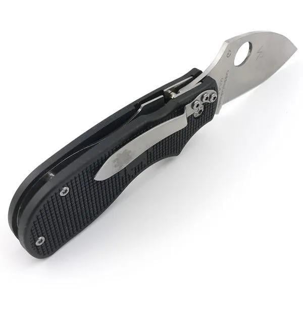 Нож охотничий складной туристический 15Э1 см Черный (24065052) - фото 3