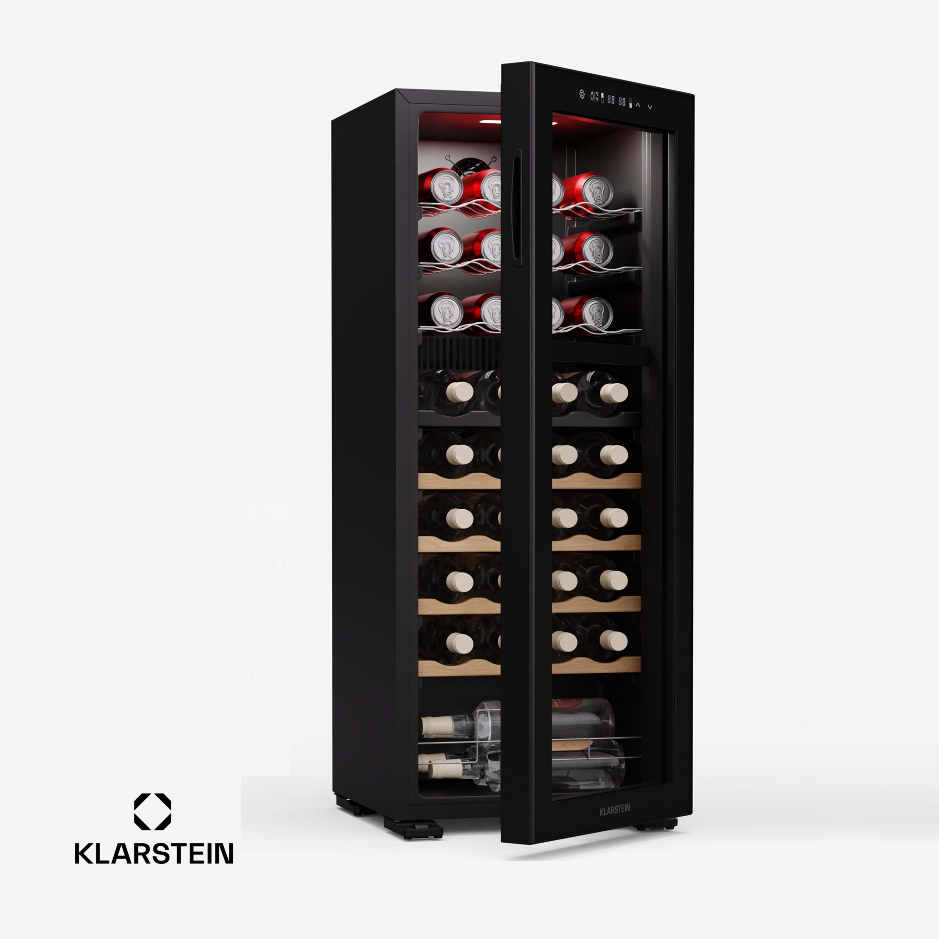 Холодильник для вина KLARSTEIN Bovella 36 Duo+ 2 охолоджувальної зони - фото 4 Холодильник для вина KLARSTEIN Bovella 36 Duo+ 2 охолоджувальної зони - фото 4