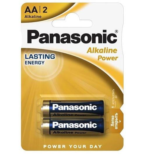 Батарейка Panasonic Alkaline Power АА LR6REB/2BP 1,5В 2 шт. (11401529)