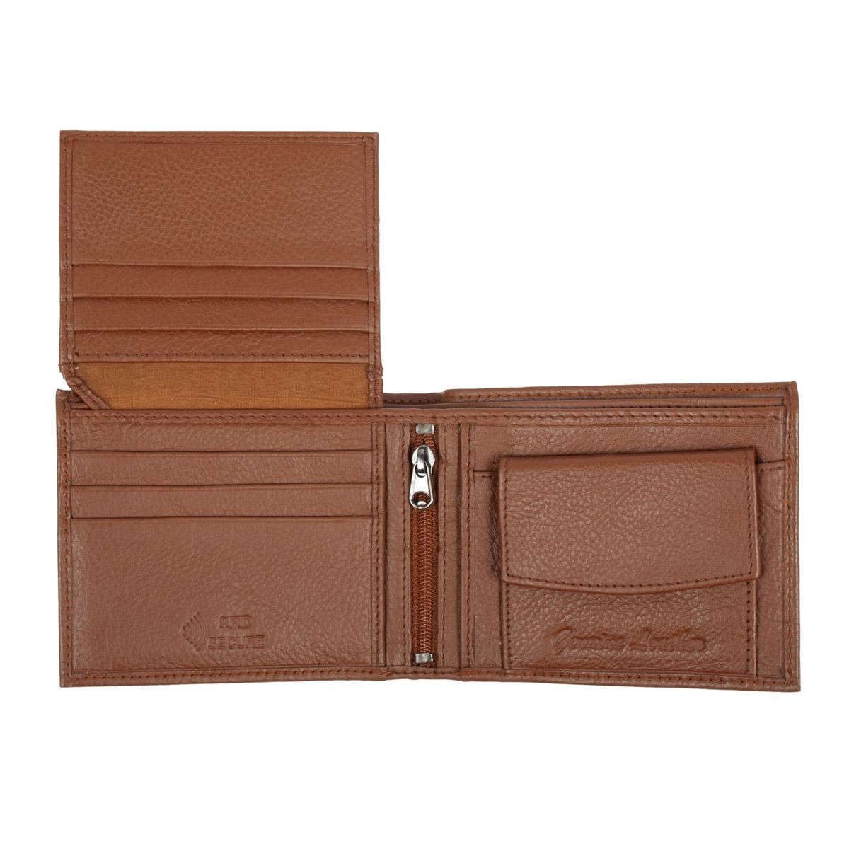 Кошелек кожаный мужской JCB NC51 Tan (JCBNC51 TAN) - фото 4 Кошелек кожаный мужской JCB NC51 Tan (JCBNC51 TAN) - фото 4