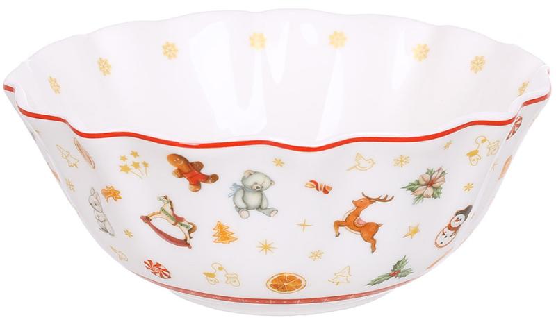 Піала порцелянова святковий флер 500 мл Білий