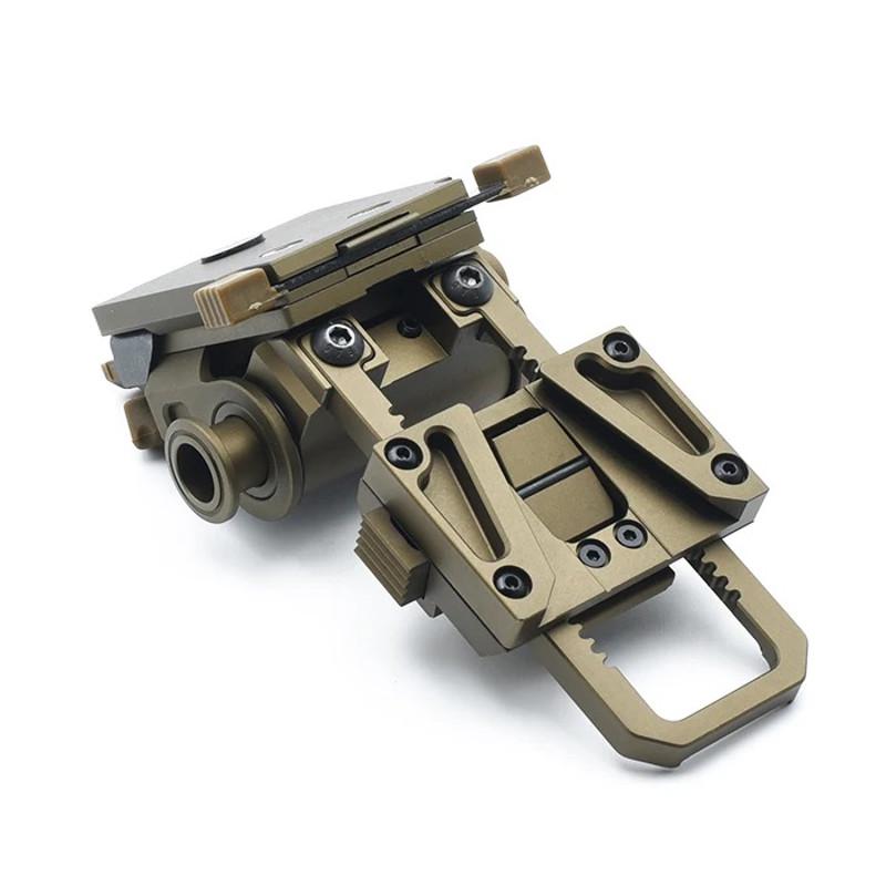 NVG-крепление для ПНО DOVETAIL Ласточкин хвост L4G24 long edition Золотистый (100986-L) - фото 4 NVG-крепление для ПНО DOVETAIL Ласточкин хвост L4G24 long edition Золотистый (100986-L) - фото 4