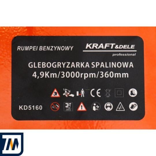 Культиватор бензиновий Kraft&Dele KD5160 - фото 9