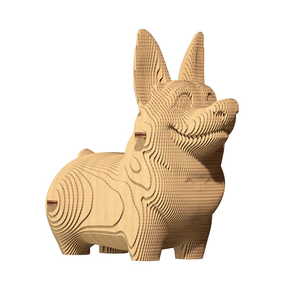 Конструктор картонний Cartonic 3D Puzzle Corgi - фото 7