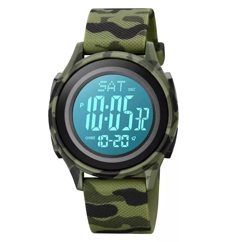 Годинник наручний чоловічий Skmei 1893 Green Camo (18472) - фото 3 Годинник наручний чоловічий Skmei 1893 Green Camo (18472) - фото 3