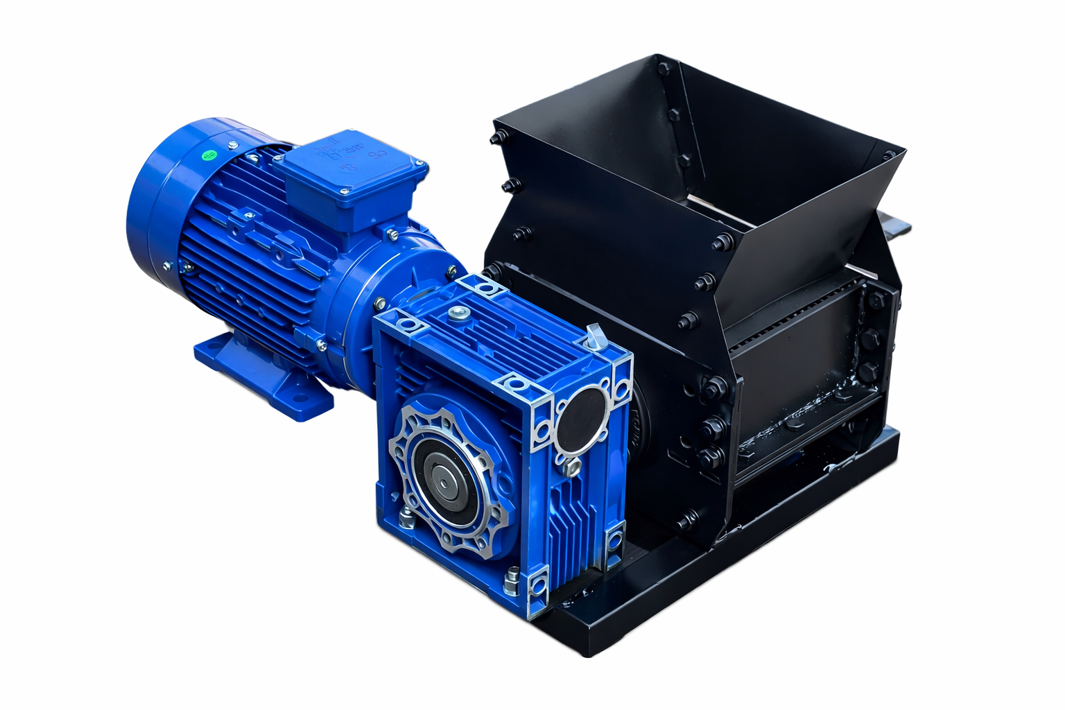 Дробилка одновальная ПЭТ-бутылок и пластика 200x200 мм Черный (511)