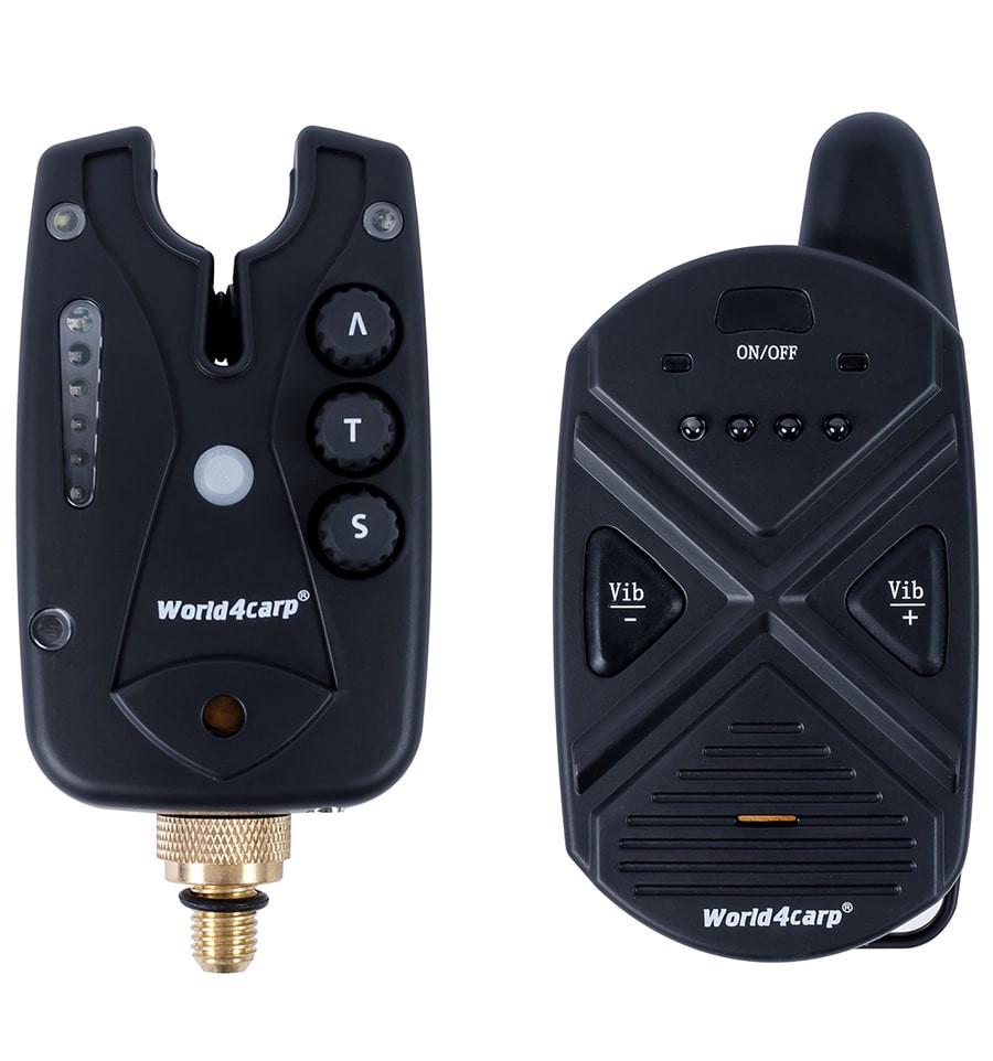 Набор сигнализаторов клева World4Carp c пейджером 4+1 (FA211-4) - фото 2 Набор сигнализаторов клева World4Carp c пейджером 4+1 (FA211-4) - фото 2