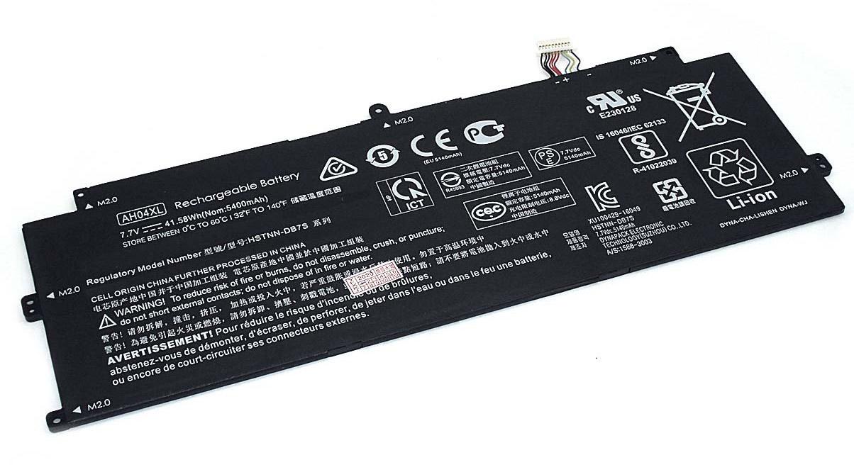 Аккумулятор для ноутбука HP AH04XL TPN-Q184 7,7 V 5400 mAh