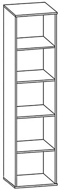 Шкаф-пенал Мебель-Сервіс Феррара Дуб април/Андерсон пайн (26965732) - фото 2