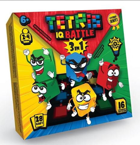 Гра настільна Tetris IQ battle 3in1 Гра настільна Tetris IQ battle 3in1