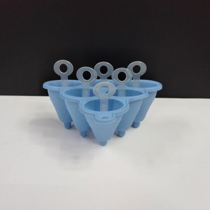 Форма cиліконова для морозива Empire 9812 EM 6 шт. Блакитний (1521094085) - фото 1