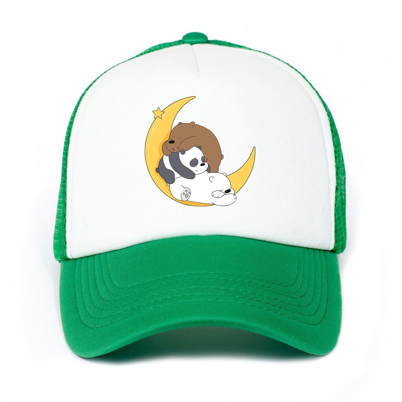 Кепка тракер дитяча We Bare Bears Зелений (33404-2894-KG)