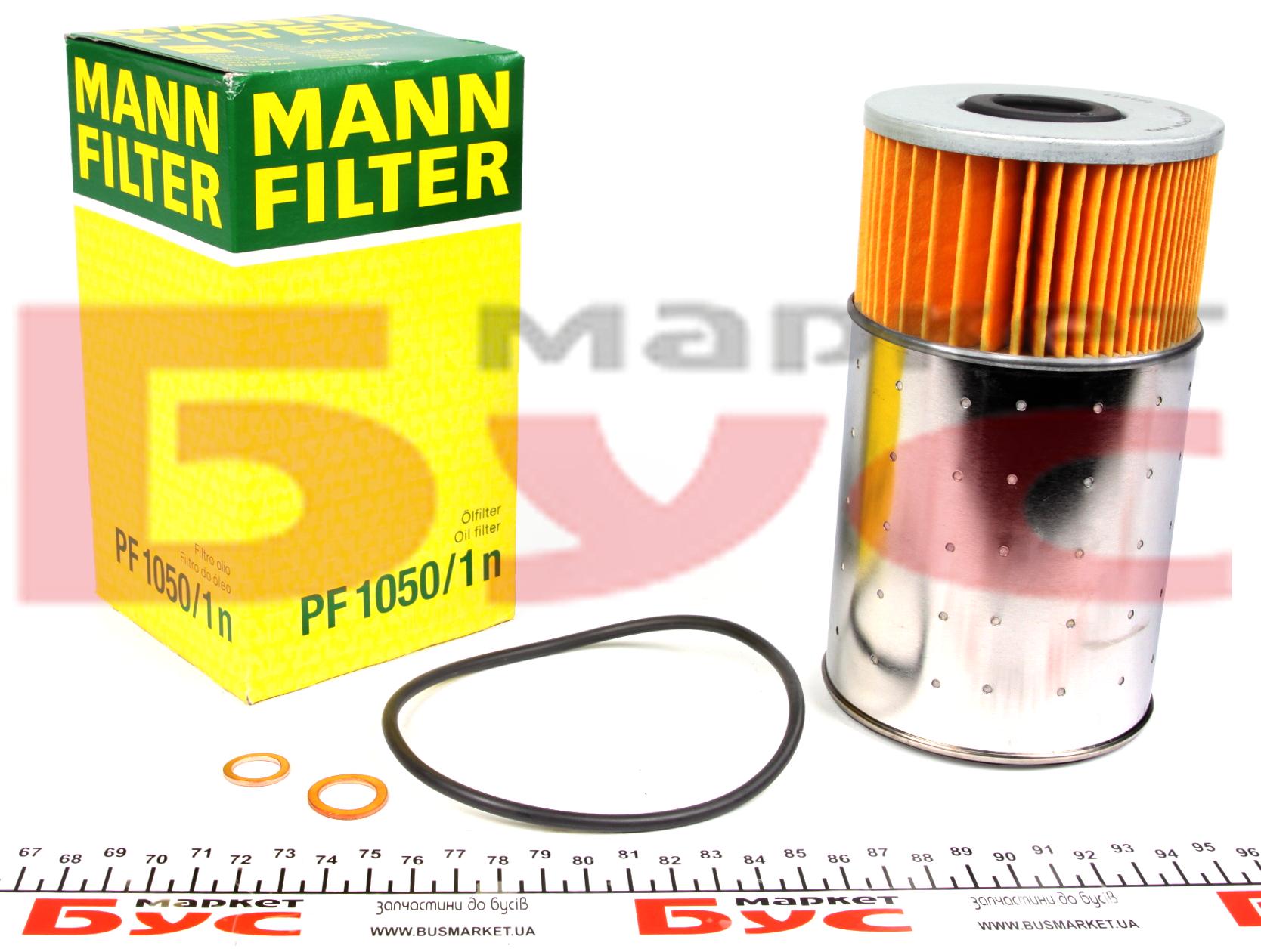 Фильтр масляный Mann-Filter для MB OM601-602 PF 1050/1 N)