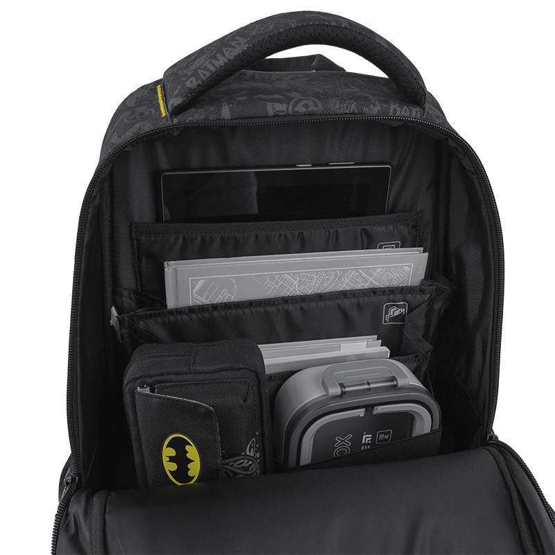 Рюкзак KITE Education Teens DC Batman DC25-727M - фото 13 Рюкзак KITE Education Teens DC Batman DC25-727M - фото 13